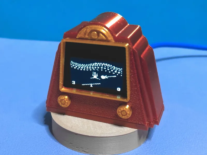 古風なゲーム機のハウジング Arduino UIAPduino