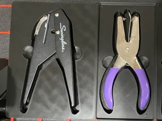 Swingline Low Force 1 Hole Punch 74017 Gridfinity
