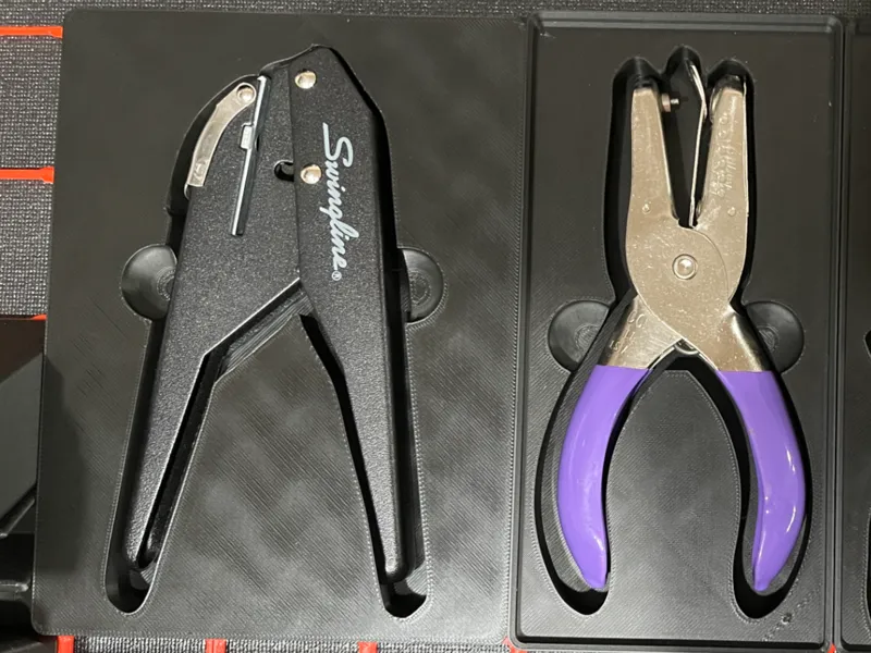 Swingline Low Force 1 Hole Punch 74017 Gridfinity