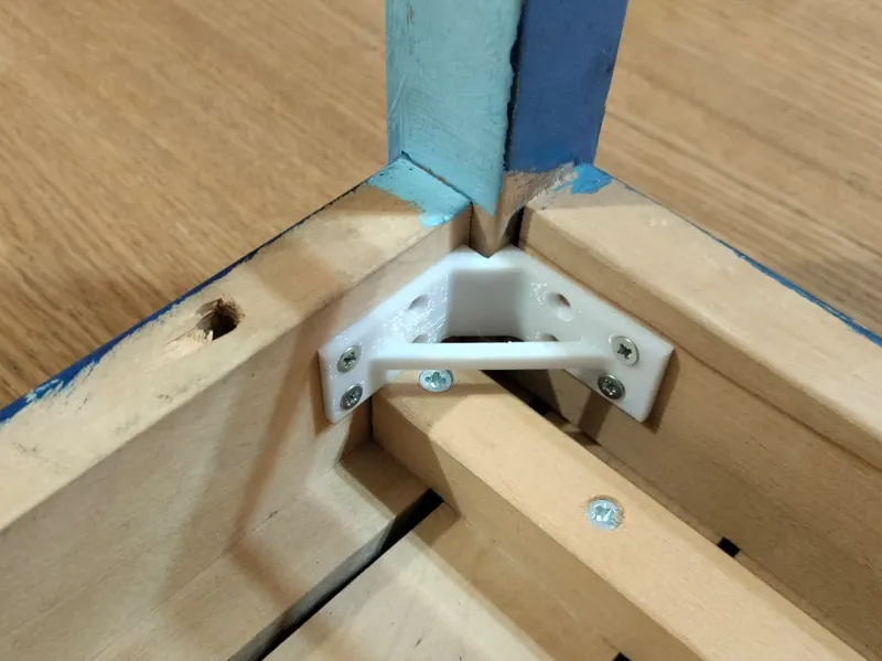 L-Bracket Reinforcement for IKEA Children's Chair