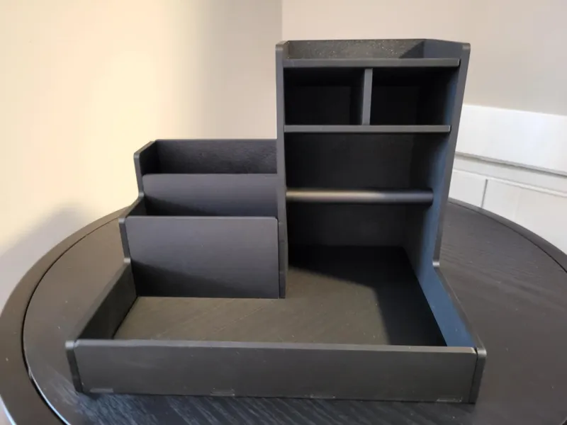 Desk or Workbench Organizer (no hardware needed!!)