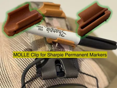 MOLLE Clip for Permanent Markers