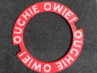 DnD Funny Status Ring - Ouchie Owie!