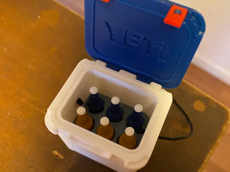 6 pack divider for Yeti Mini Roadie