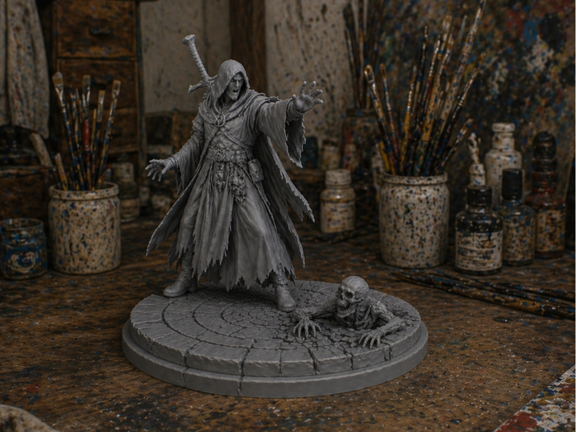 Fantasy Hexenmeister "der Seelenrufer"