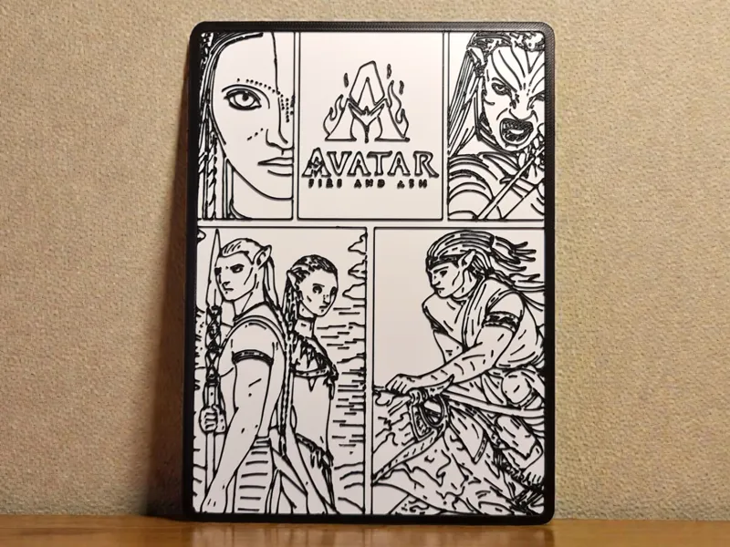 Avatar: Fire and Ash Diorama - Wall Art & Sign