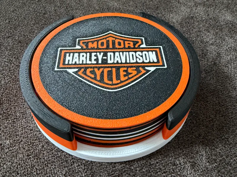 Harley Davidson Coasters