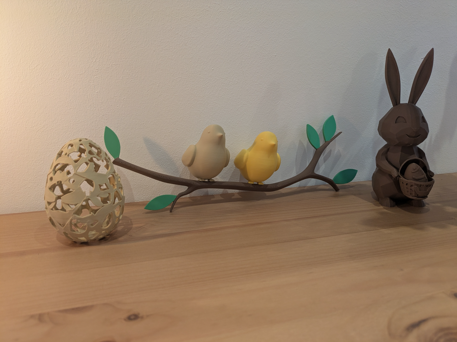 Spring Birds on a Branch – Interchangeable Decor