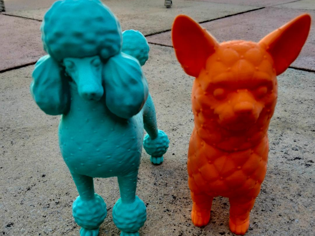 Upholstery Hounds collection - poodle