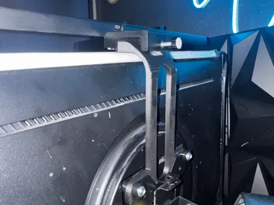 Monitor LED Bar Clamp Mount