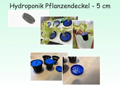 Hydroponic Lid for 5 cm / 2 inch Pots - TPU