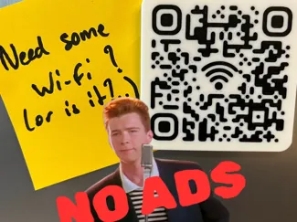 Not exactly a wifi QR code V3 NO ADS