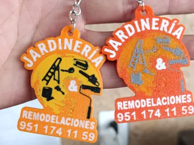 Gardening keychain