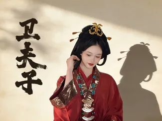 卫夫子汉式顶冠_Han-style Top Crown