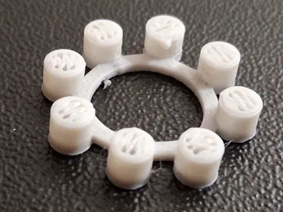 8 Shot Cap Rings For Cap Guns (Fixed)