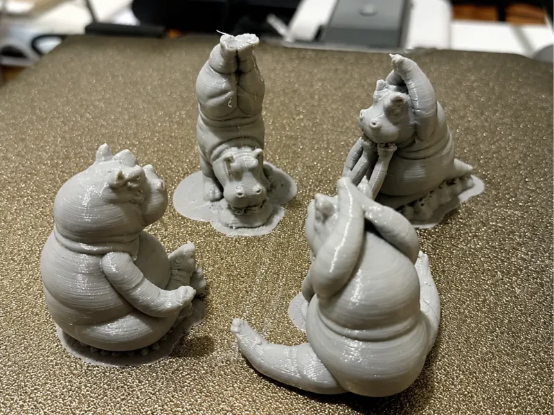 Cute Yoga Hippo Collection