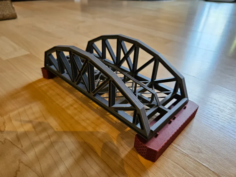 Brücke Modellbahn TT/N 242,5mm, endlos möglich