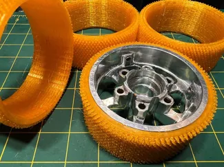 MK4 TPU wheel tread