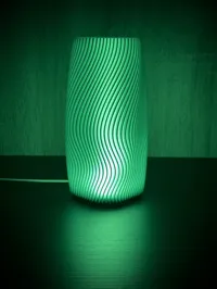 Shade 0.6mm nozzle, 0.3mm layer, 1 walls, 0% infill