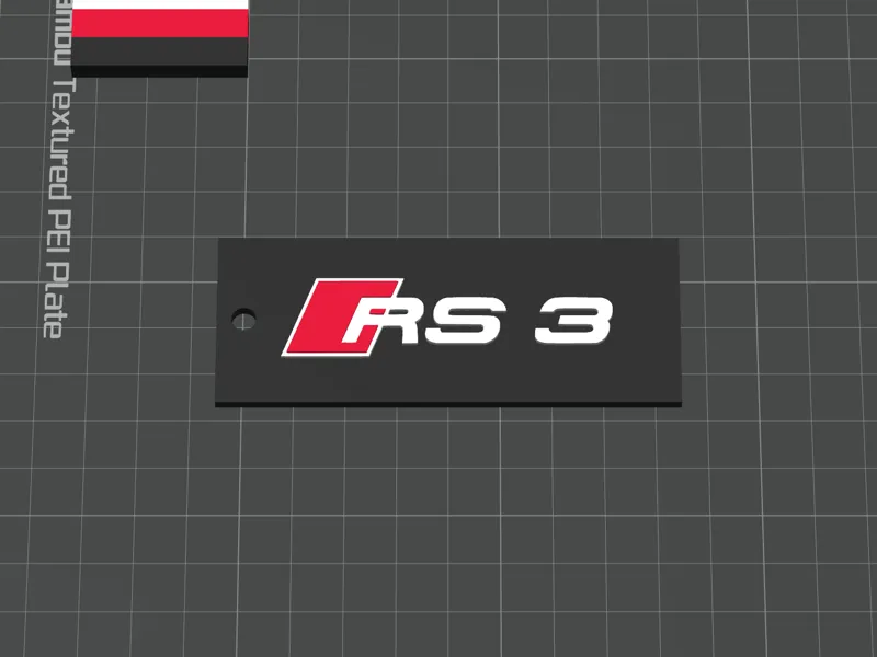 Audi RS3 Keyring