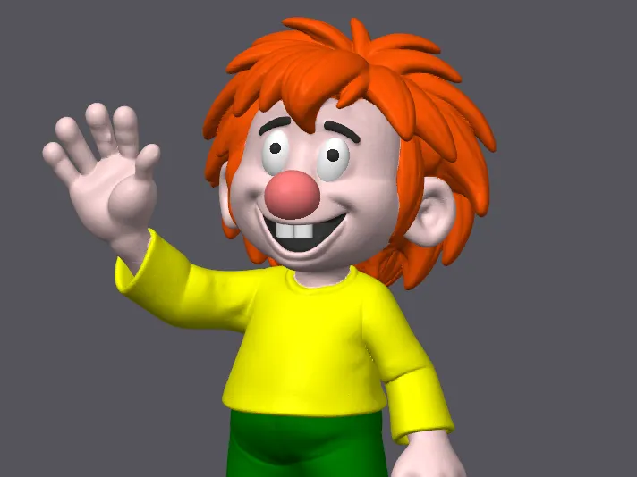 Pumuckl der kleine Kobold Einzelteile und Ganz
