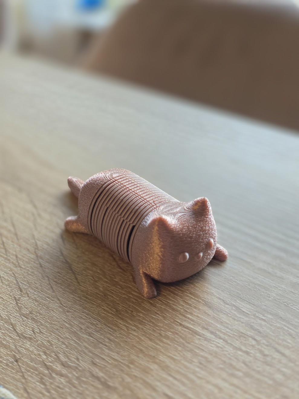 Miniatura 2 do modelo 3D Springy Kitty Flexi Fidget