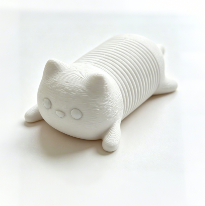 Miniatura 4 do modelo 3D Springy Kitty Flexi Fidget