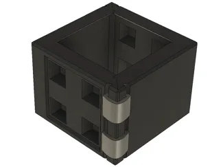 Betonstein 2x2 Schalung