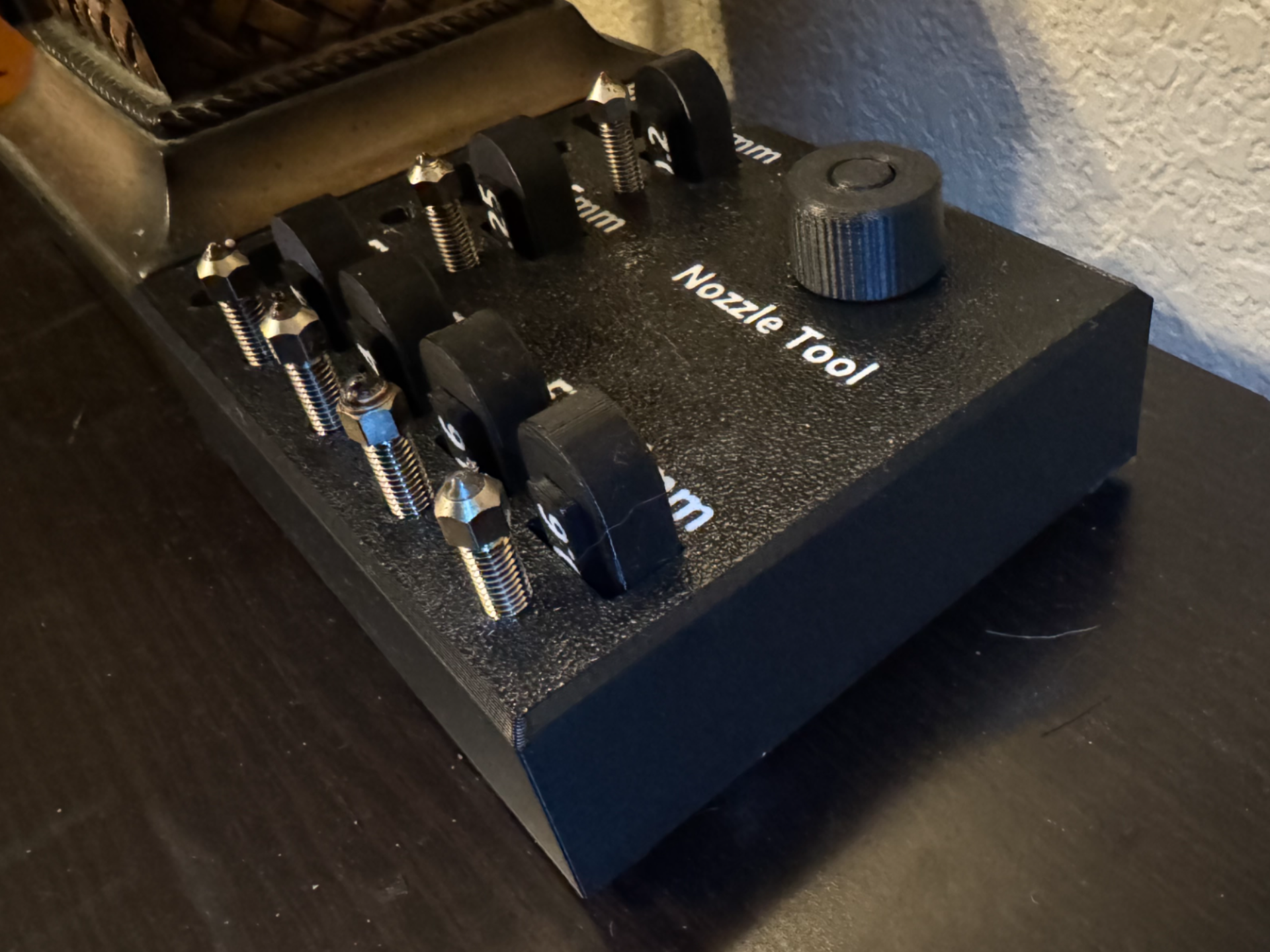 X1C FlowTech Nozzle Holder & Nozzle Size Door Tags