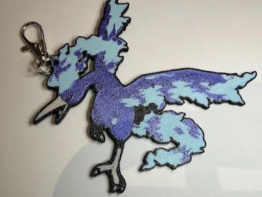 Moltres Pokemon Keychain