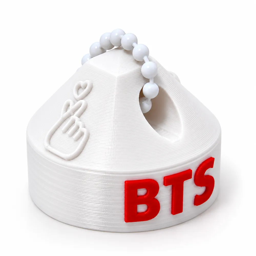 Keychain / Bottle Cap - BTS - Free 3D Print Model - MakerWorld