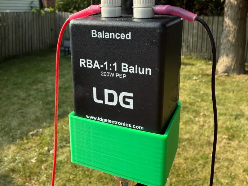 LDG Balun Mast Holder/Mount