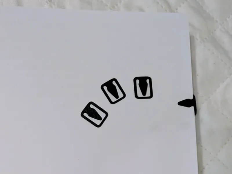 mini dart bookmarks