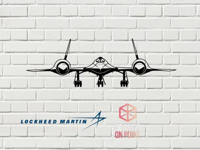 SR71 - 2D WALL ART #1