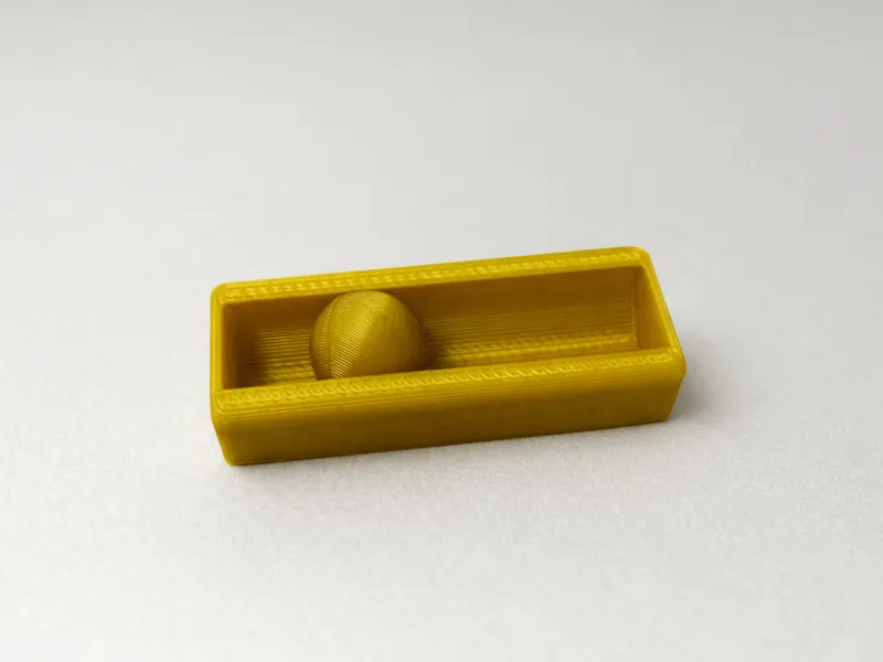 Fidget sfera intrappolata
