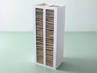 Toilet paper roll bin