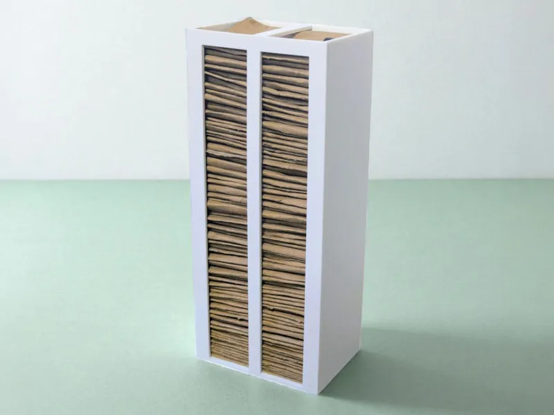 Toilet paper roll bin