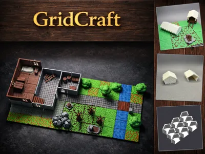 GridCraft – Tent & Wagon Cover Set