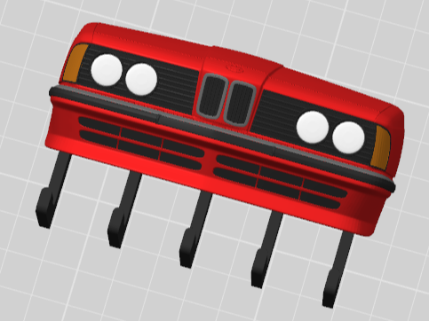 BMW E24 6-Series Key Hanger/Silhouette/Decoration