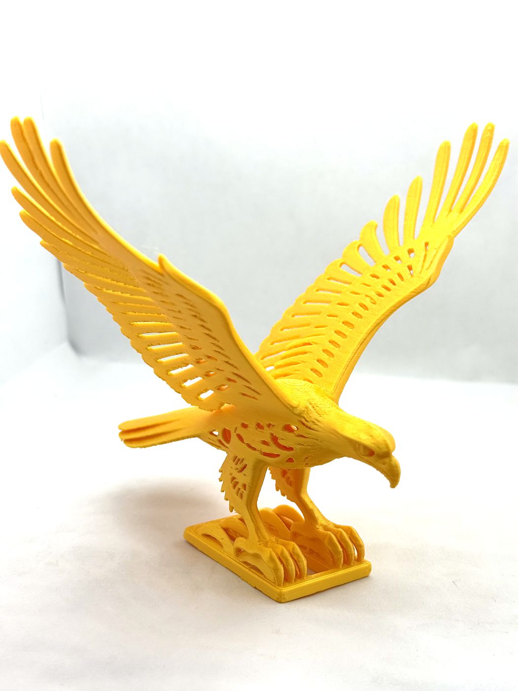 Miniatura 4 do modelo 3D 老鹰大展宏图-镂空风格