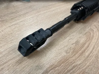 Sniper rifle compensator - AIRSOFT
