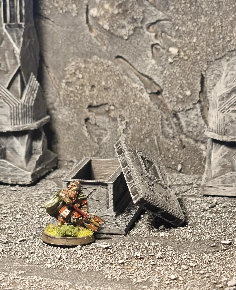Balin's Tomb Moria MESBG - Fantasy Crypt Model - Free 3D Print Model ...