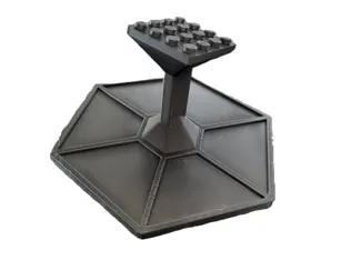 Angled 4x4 Star Wars Brick (LEGOs) Ship Stand