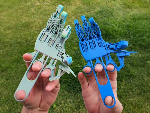 Overengineered Mechanical Hand V3