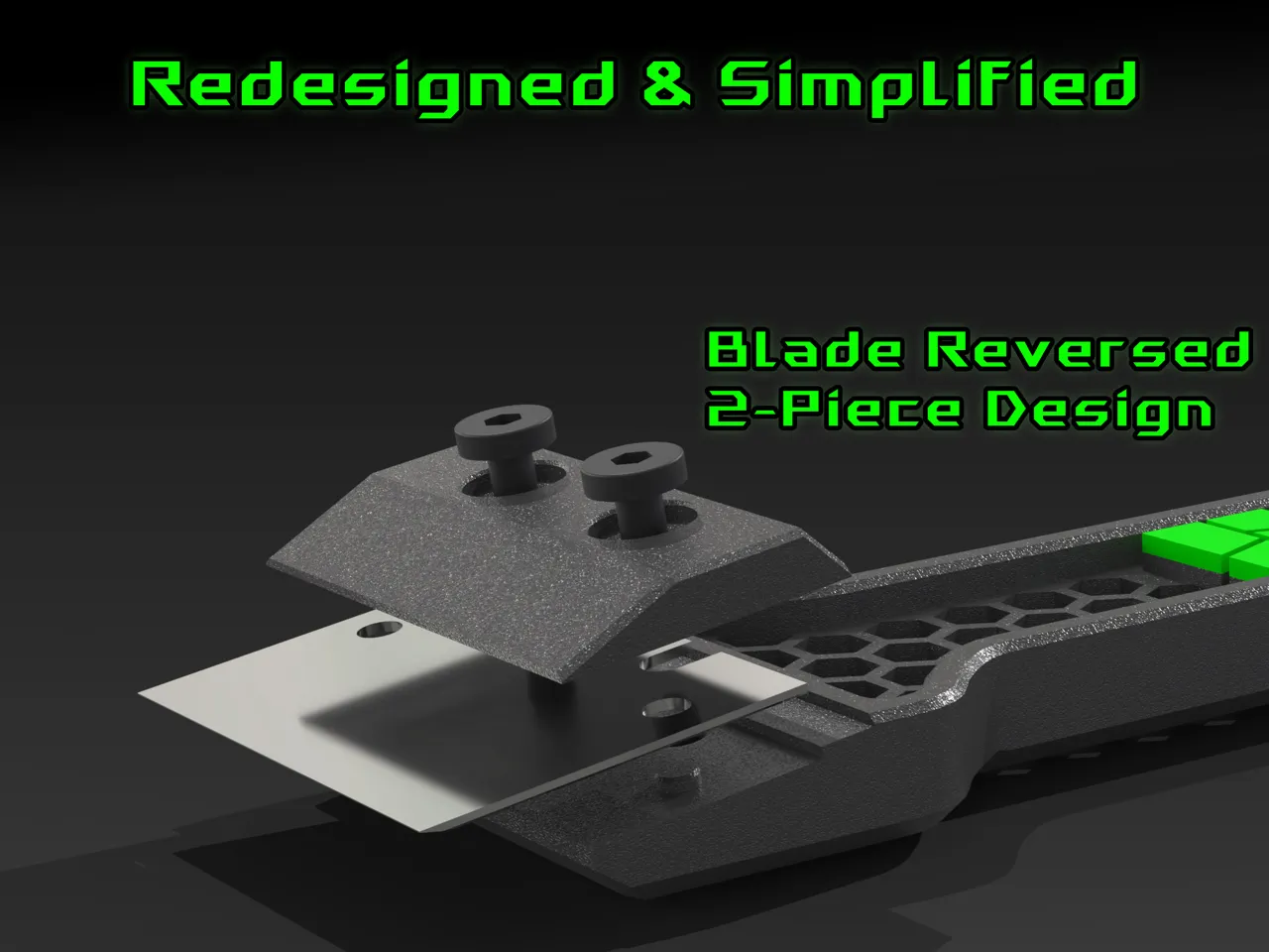 Bambu scraper handle V2 view 2