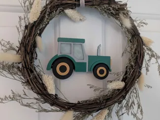 Tractor Door Decoration (No AMS)
