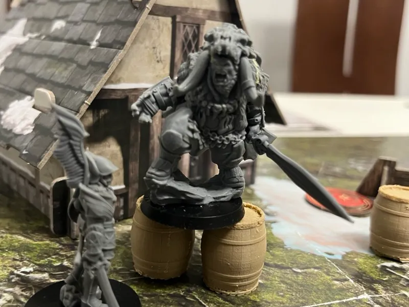 Barril de escenografía para wargames