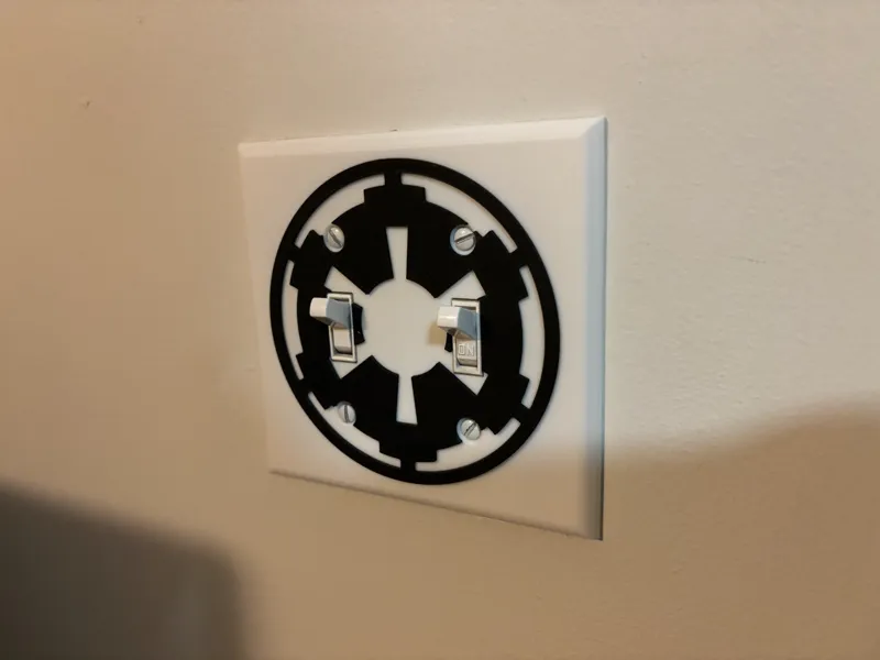 Star Wars Light Switch Cover Imperial Logo