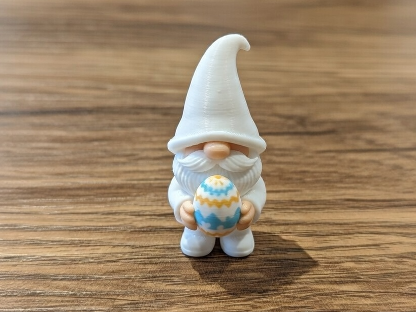 Cute Gnome Egg Easter Figure