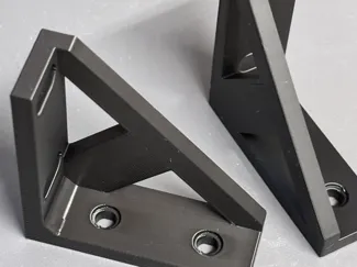 10U and 19U Vertical Wall Mounting Brackets